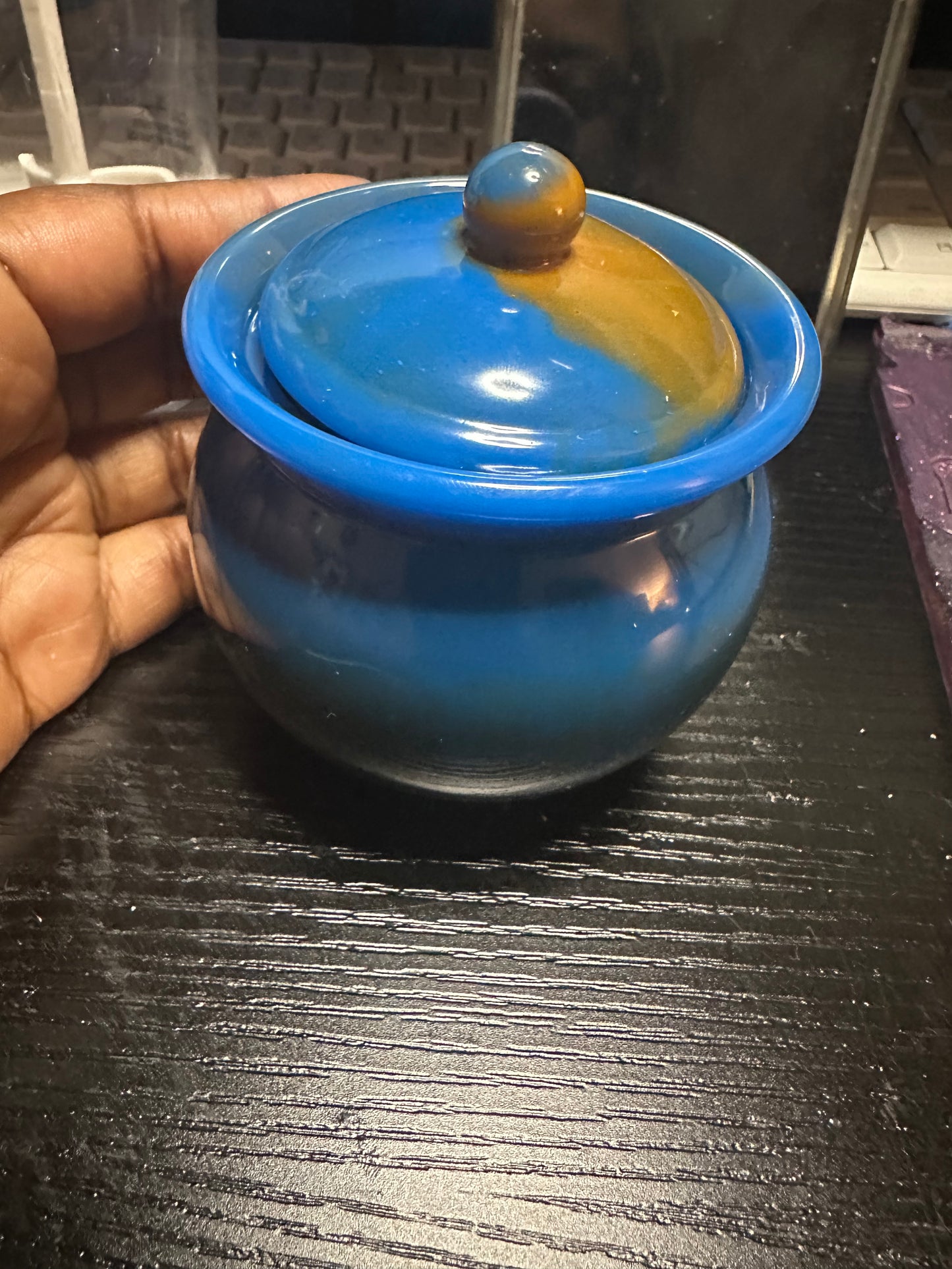 Custom Epoxy resin Jar
