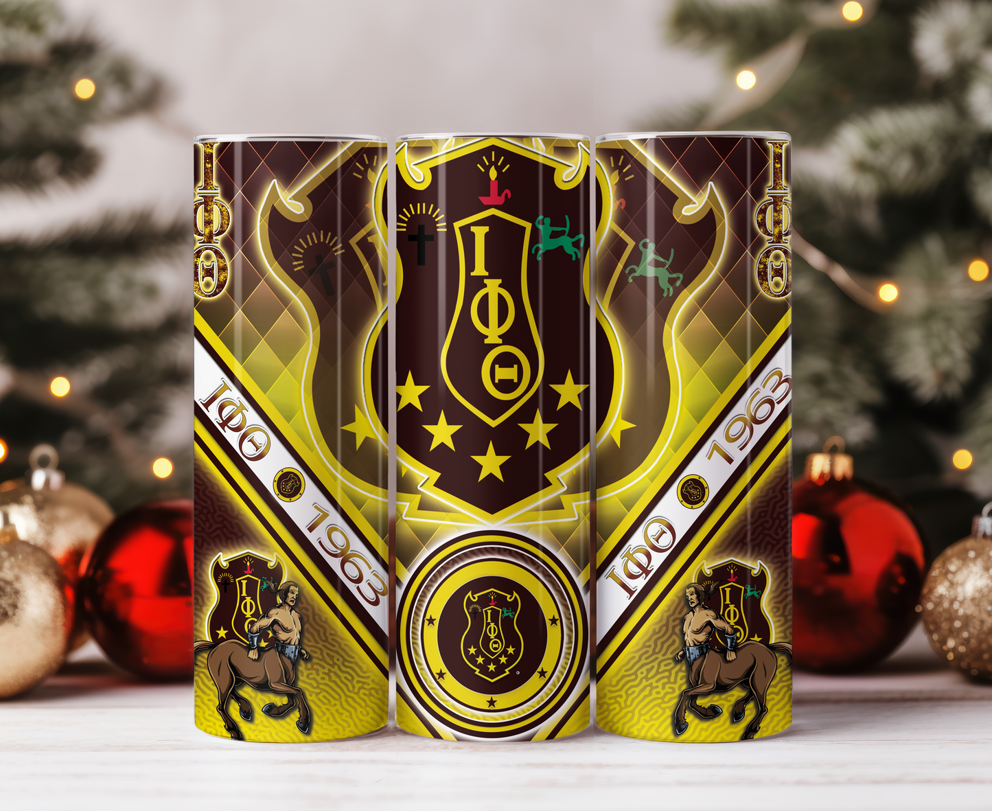 Iota Phi Theta Fraternity Tumbler